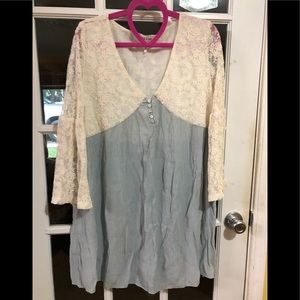Tassel & Lace tunic